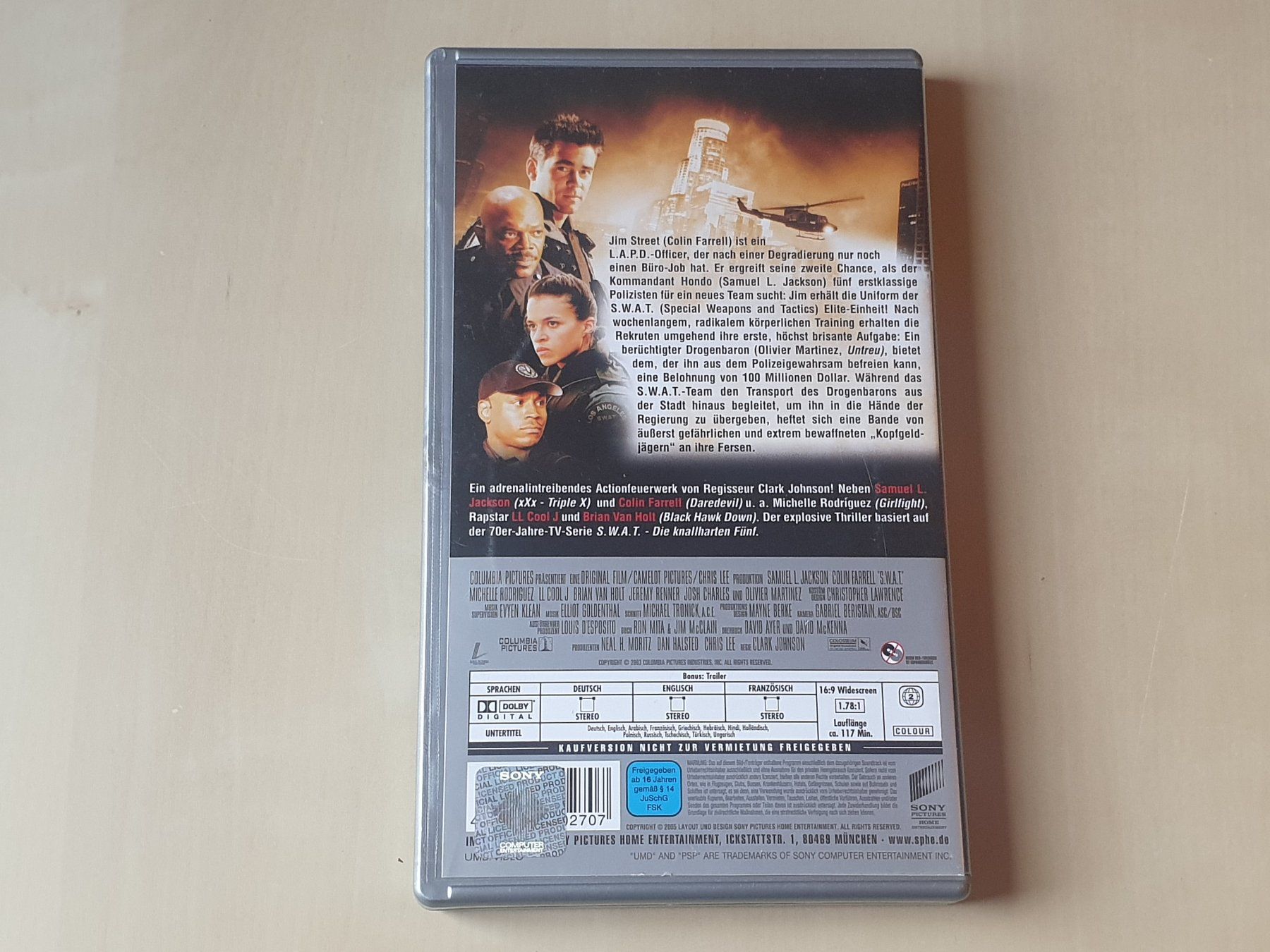 Sony Giochi: SWAT PSP UMD Movie – Usato da Stansstad venduto da collectorsshop 1