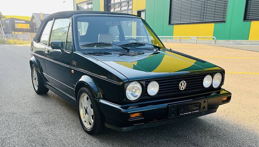 VW Automobili: VW Golf Cabrio Classic Line Oldtimer frisch ab MFK – Usato da Zwingen venduto da Boban 2