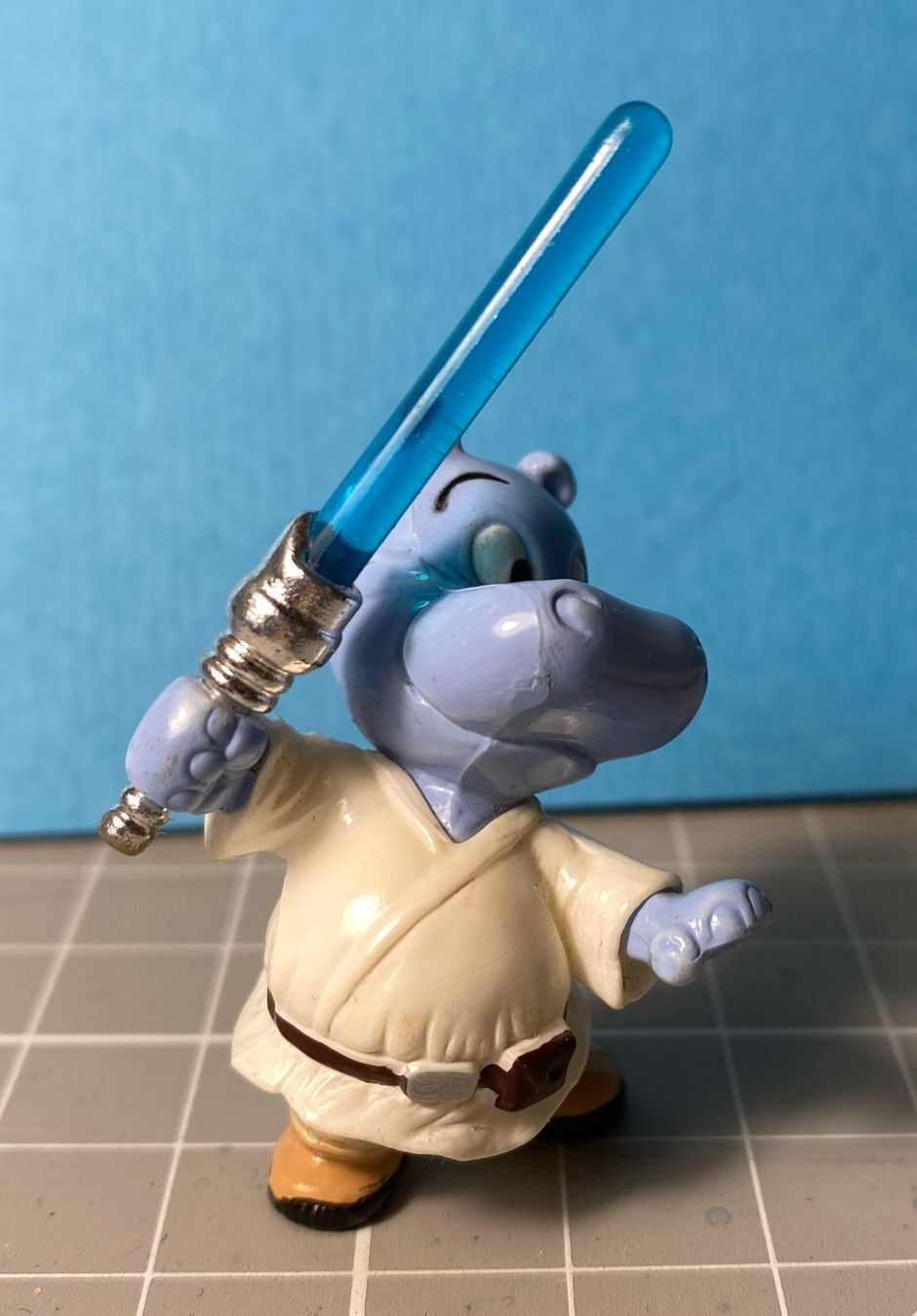 Star Wars Statuette: Ü-Ei Figur Luke Eiwalker 2002 - Happy Hippo + Beipackzettel – Usato da Emmen venduto da Watakushiwa 5