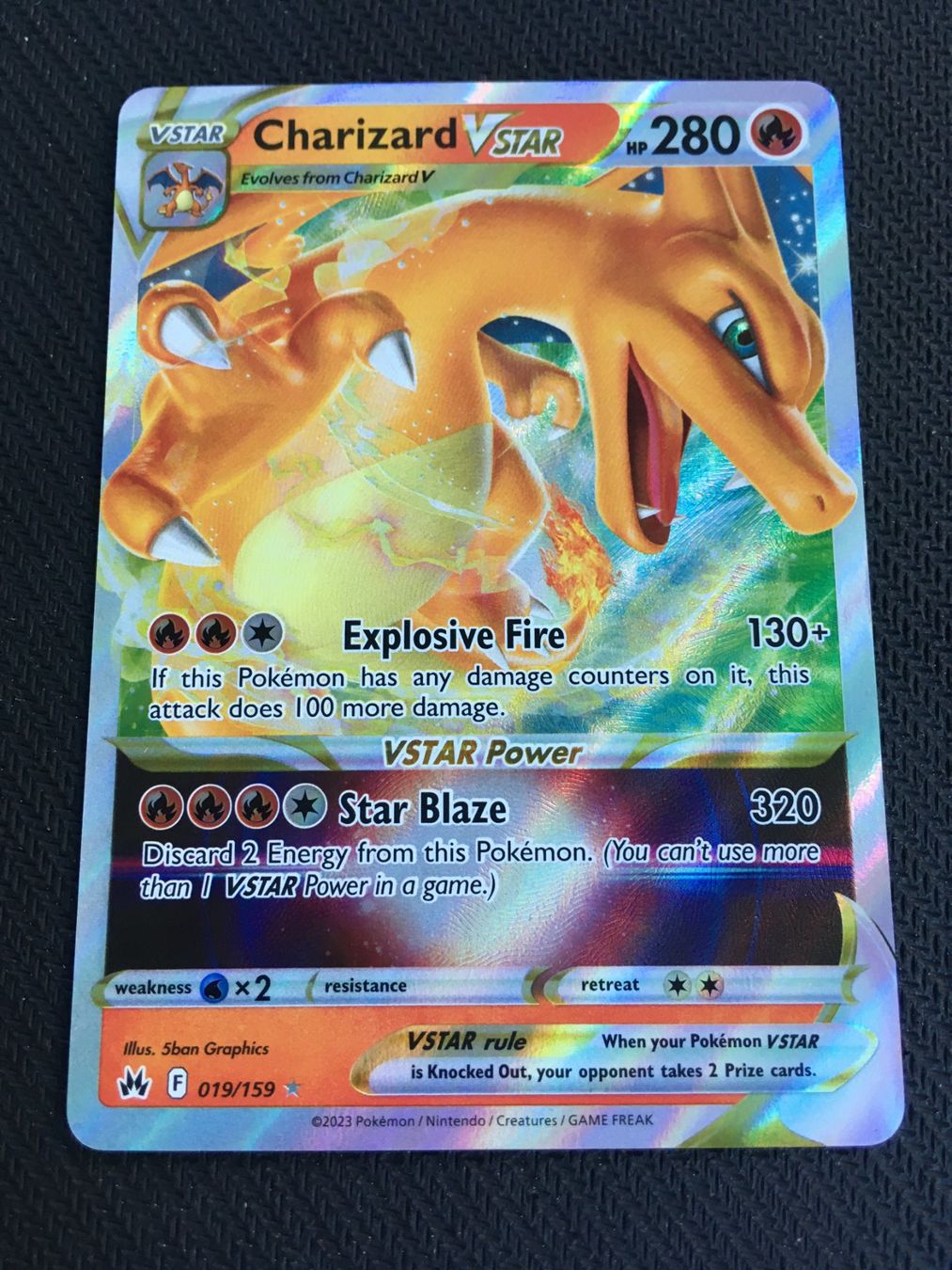 Pokémon Carte collezionabili: Pokémon - Charizard Vstar - Crown Zenith - CRZ 019 - EN – Nuovo (secondo la descrizione) da St.Gallen venduto da Punktchen01