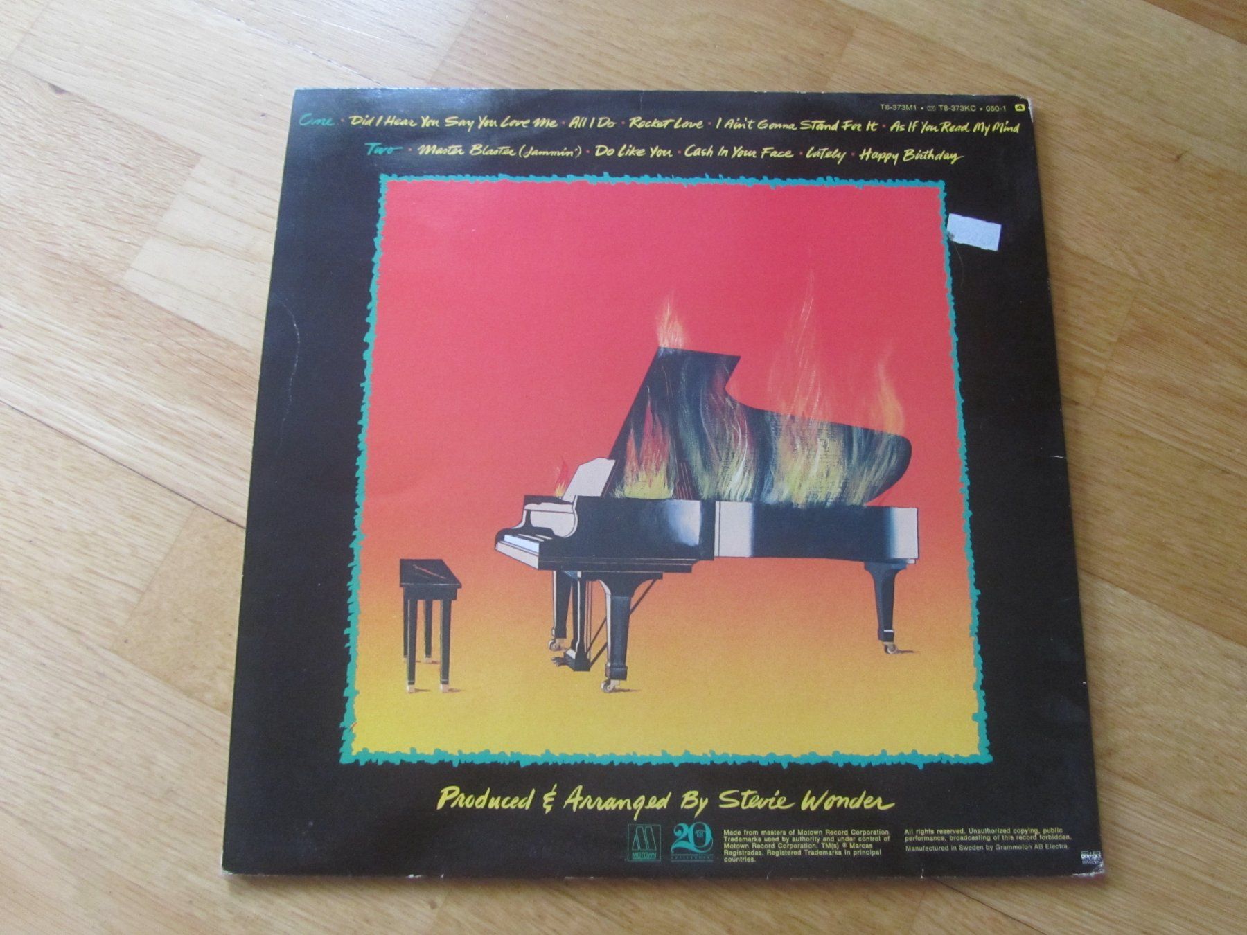 Schallplatten: Stevie Wonder:   Hotter Than July LP – Gebraucht aus Seengen von mikelele 4