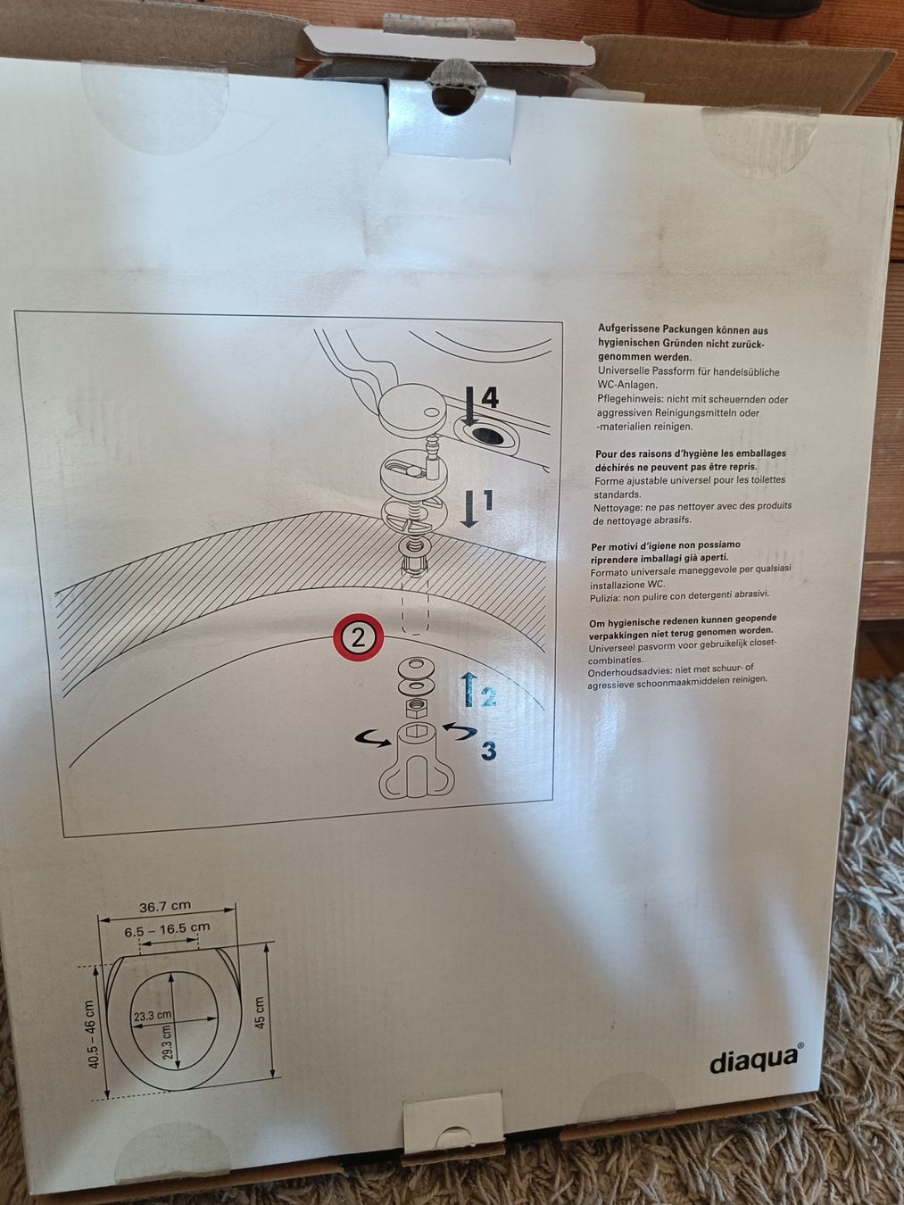 WC: WC Sitz, weiss – Gebraucht aus Zürich von atau 2