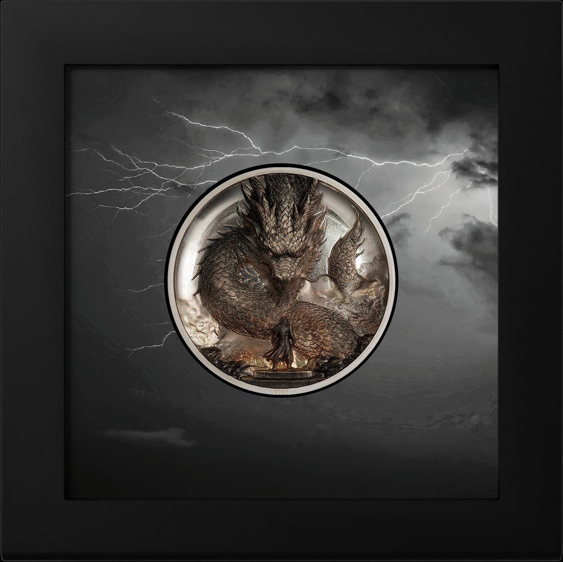 Alle Münzen: Cook Islands Thunder Dragon 3 oz 2026 – Neu und originalverpackt aus Liestal von Goldbatzen 2