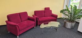 Sofa-Garnitur 3+2 Sitzer, Top Zustand inkl. Gratis Clubtisch