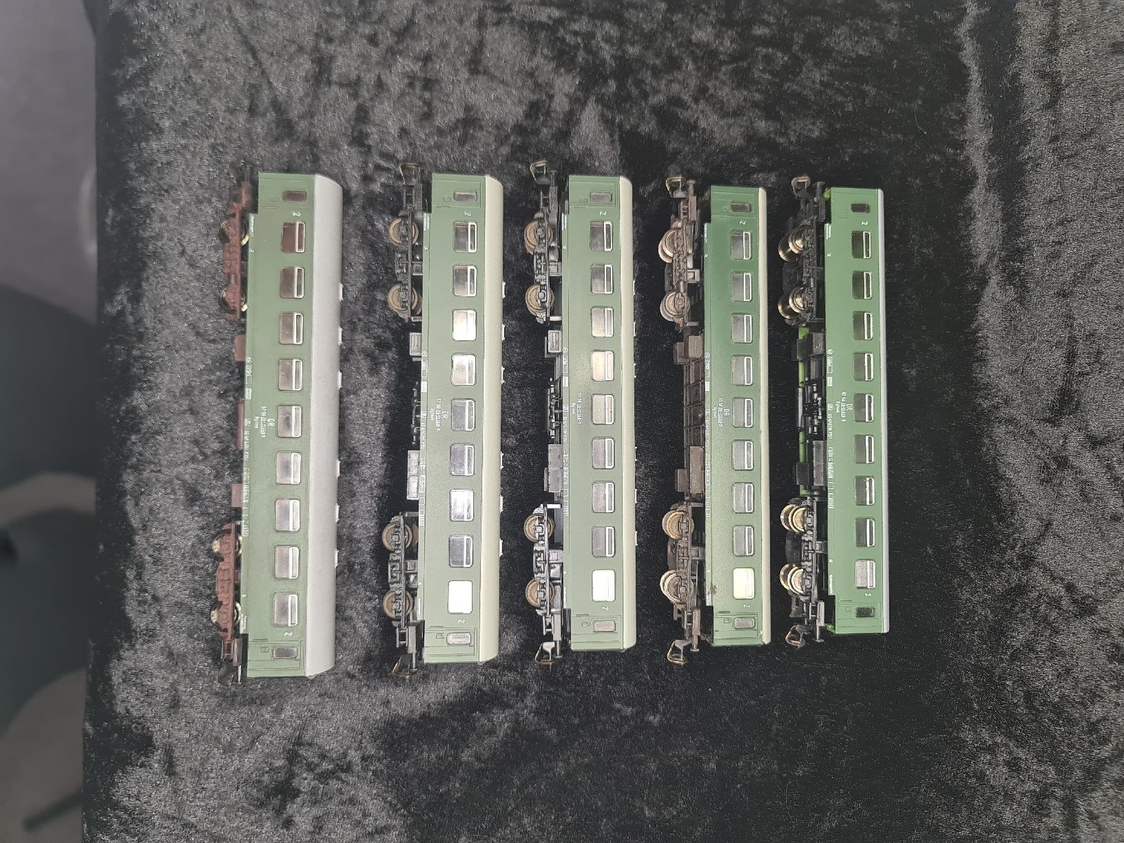 Tillig Modellini di ferrovie: SET 4 achsige Rekowagen – Usato da Conters venduto da dave_freak