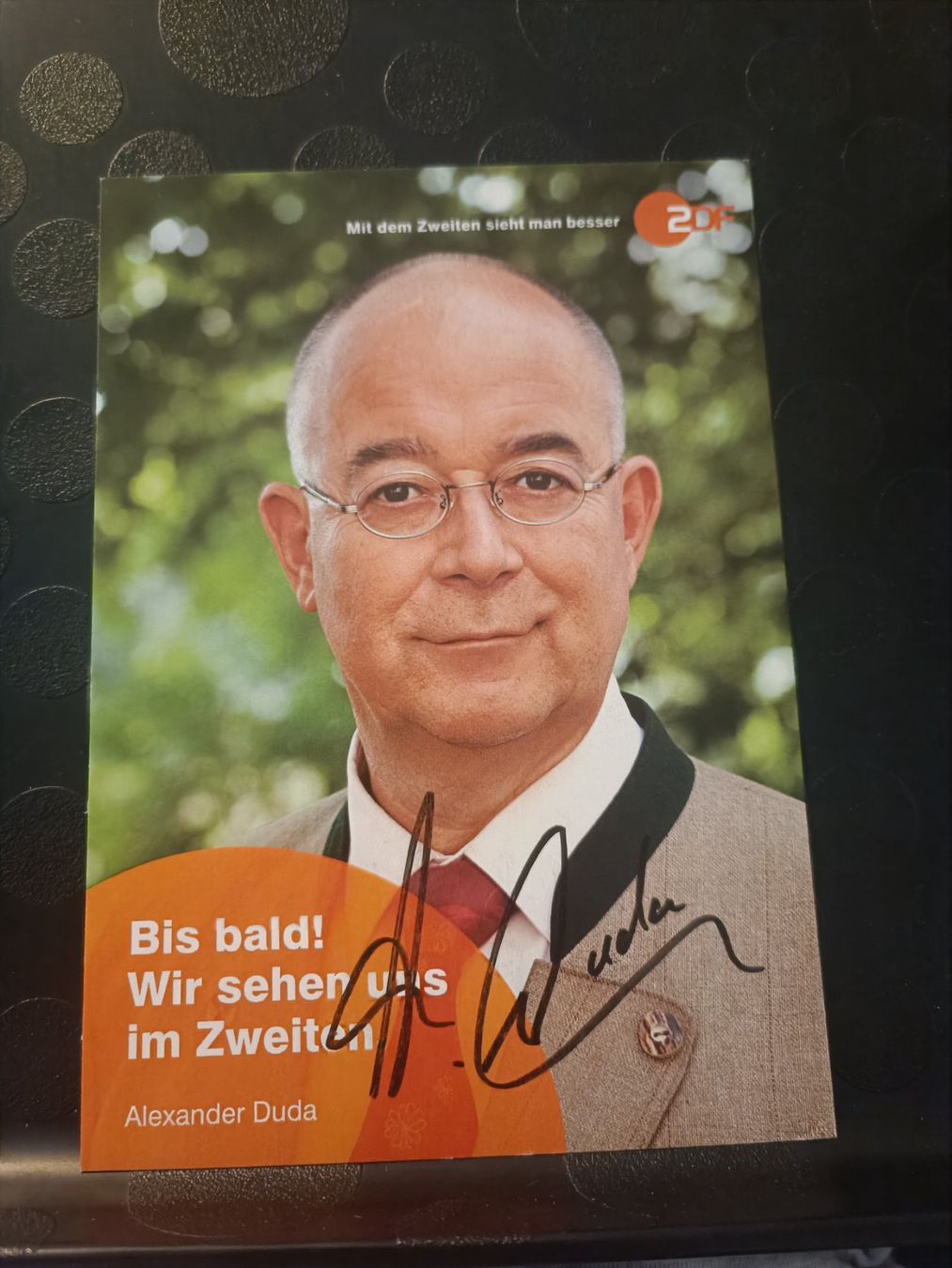 Autografi: Alexander Duda - handsignierte Autogrammkarte – Usato da Menziken venduto da Artographs