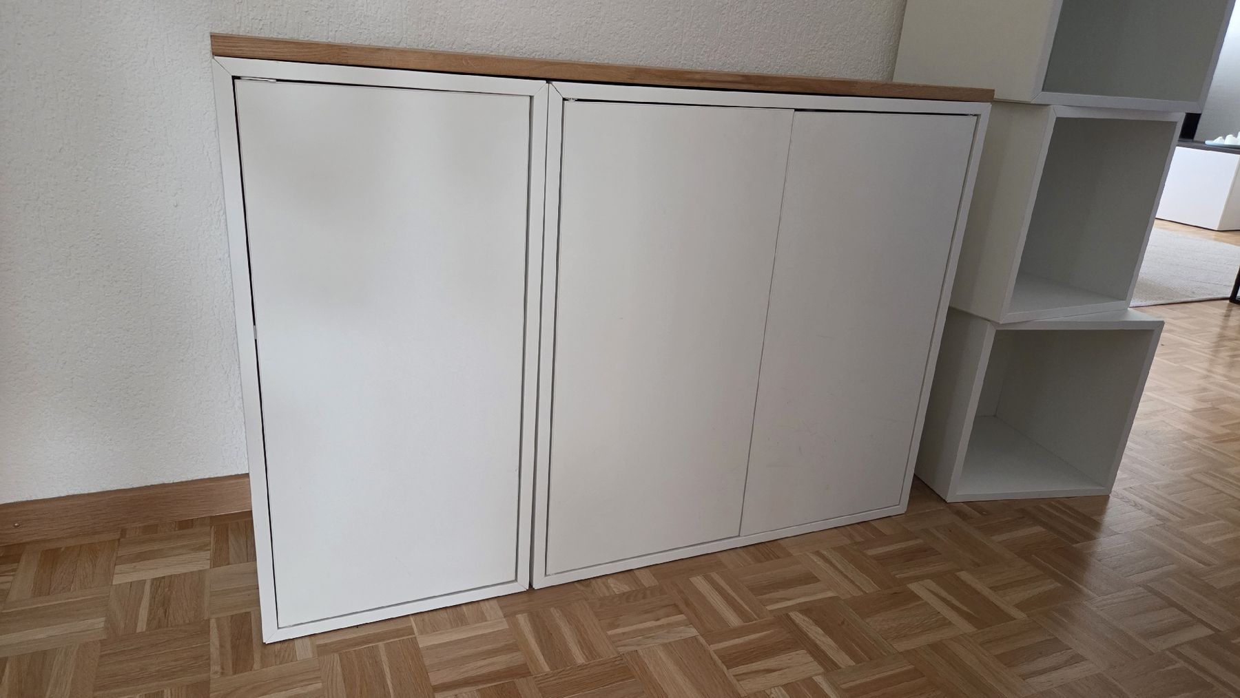 Scaffali: ikea Eket Elemente mit schöner Holzplatte – Usato da St. Gallen venduto da Isabelle1234 1