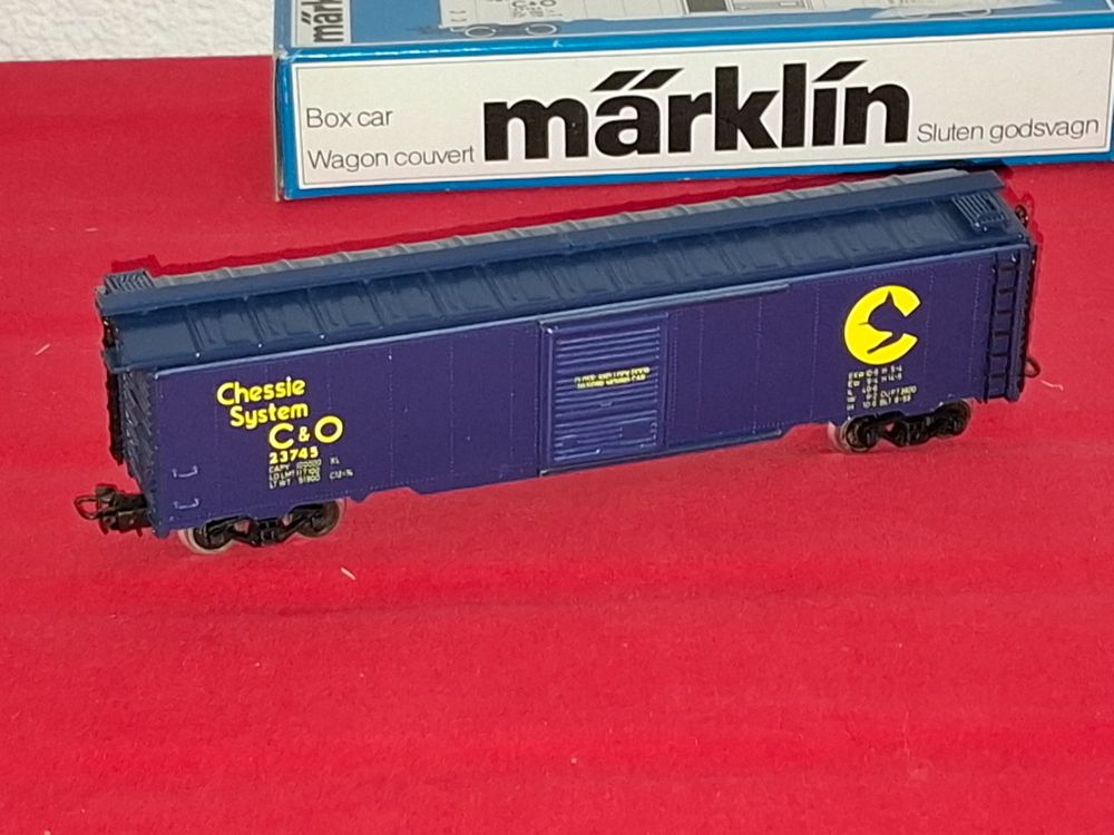 Märklin 8106 - Box Car Chessi System 35233 - USA - Spur Z - 1:220 - Nr. 3 kaufen bei