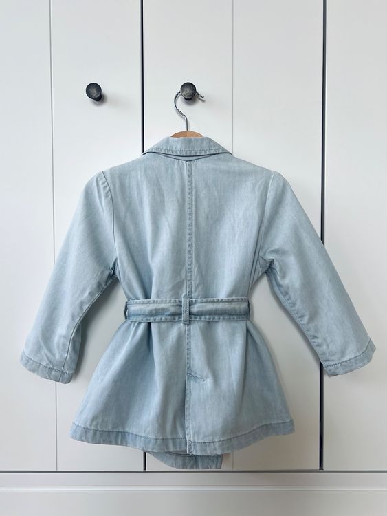 Zara, 98, Trenchcoat, Mantel Blau, denim (Gebraucht) in Burgdorf