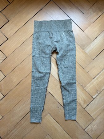 Sport Leggings grün-grau XS