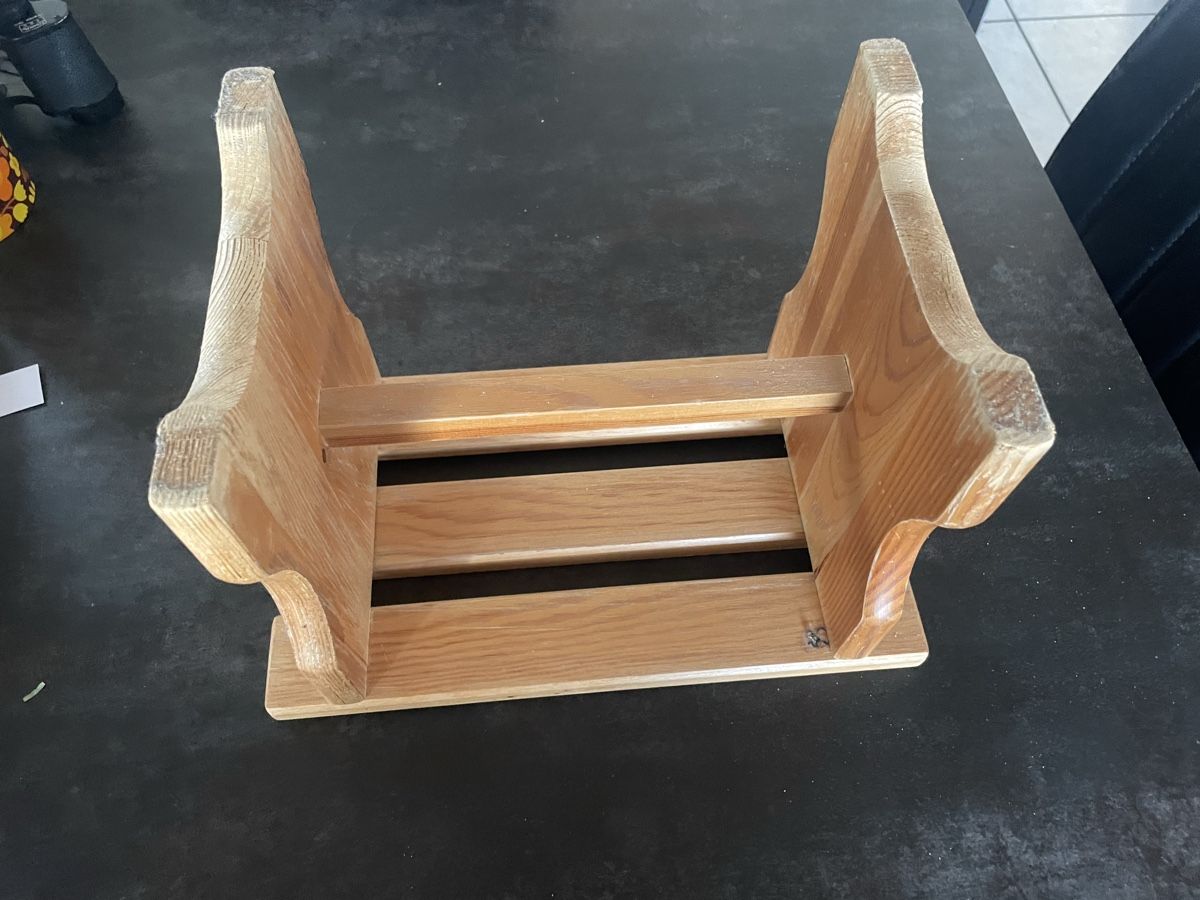 Hocker: Tabouret Escabeau Marche pied en Bois – Gebraucht aus Vallamand von Bricbracbroc82 7