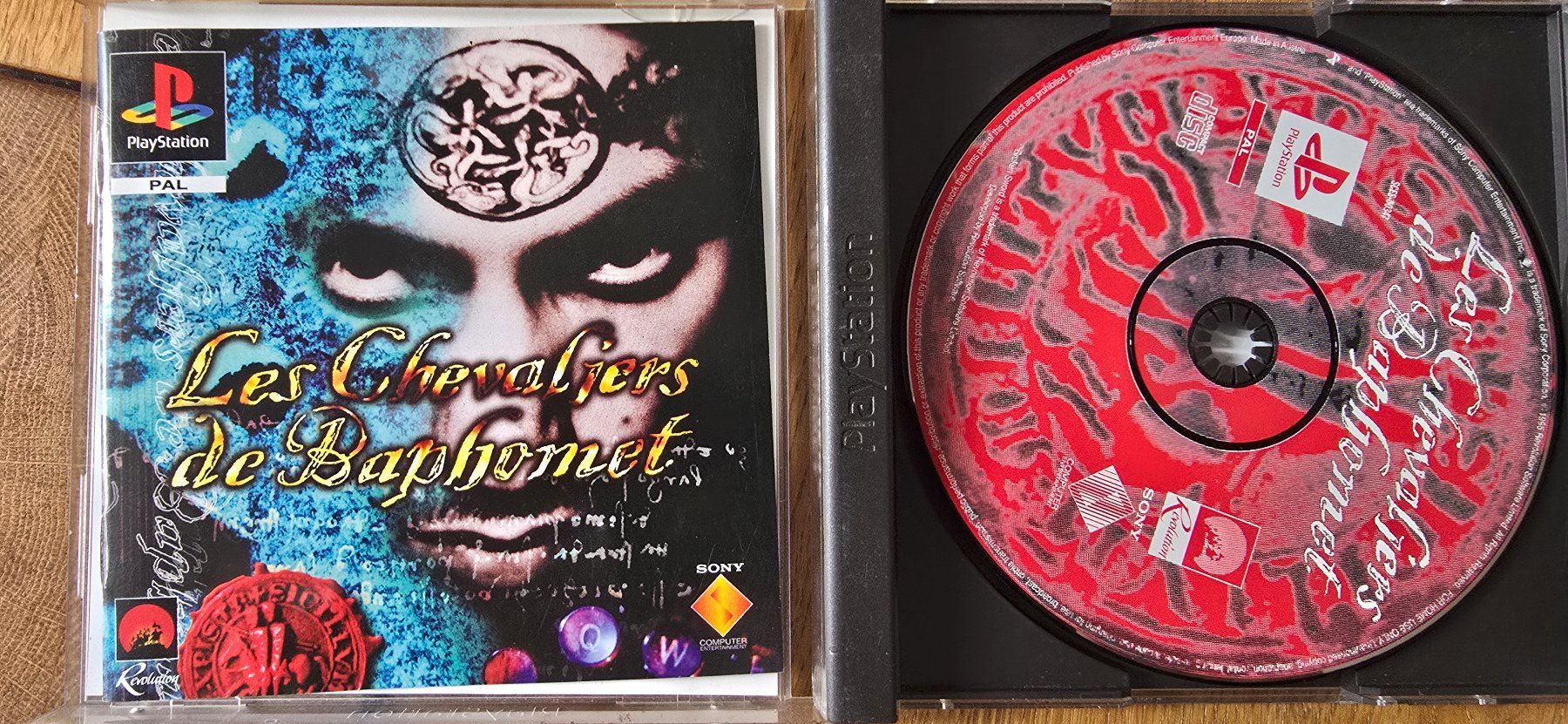 Giochi: Retrogaming Les chevaliers de Baphomet 1 original – Usato da Renan BE venduto da Sliardet 1
