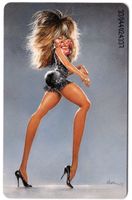 Tina Turner - volle Telefonkarte aus Deutschland
