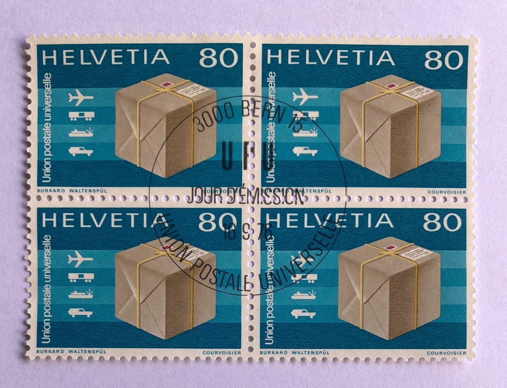 Tous les timbres: 4 er  Dienstmarken mit Stempel Bern – D'occasion à Aarau par Billa007