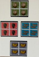 LOT4 ER BLOCKS BRIEFMARKEN SCHWEIZ NEU