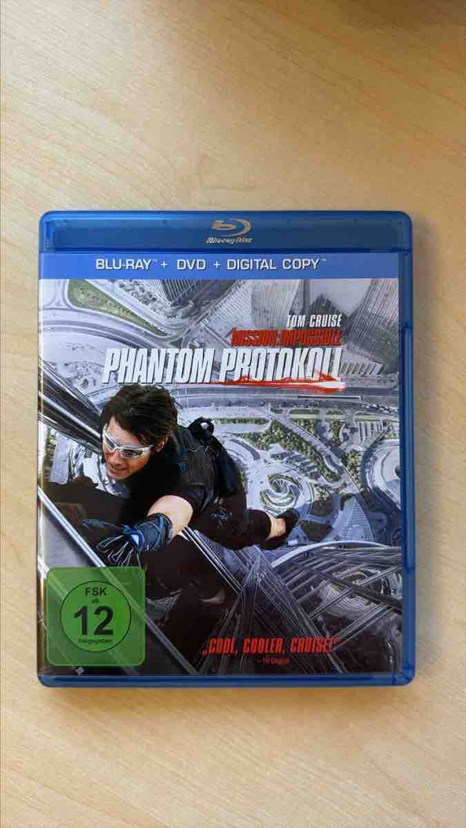 Alle DVDs: Mission Impossible: Phantom Protokoll – Neu (gemäss Beschreibung) aus Hittnau von PeterS75