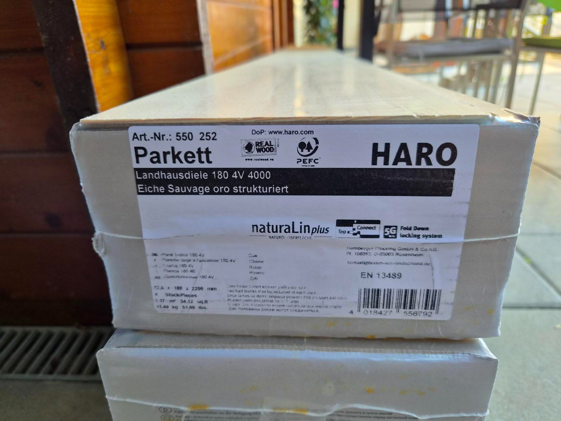 Rivestimenti per pavimenti: HARO Parkett 12.68 Quadratmeter – Nuovo e nell'imballaggio originale da Dielsdorf venduto da heavydeal22