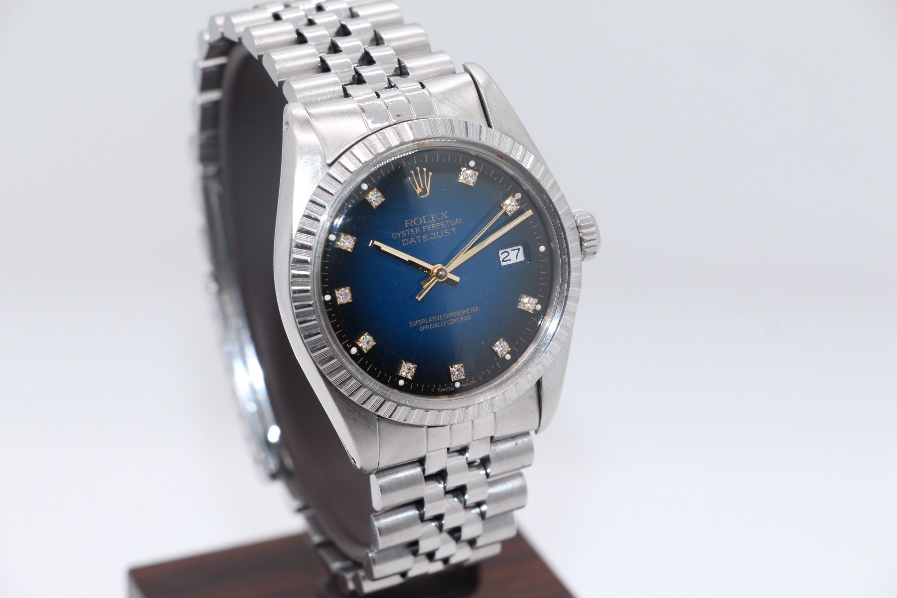 Rolex Uhren: Rolex Datejust 36 Vignette Dial Ref. 16030 – Gebraucht aus Zug von  2