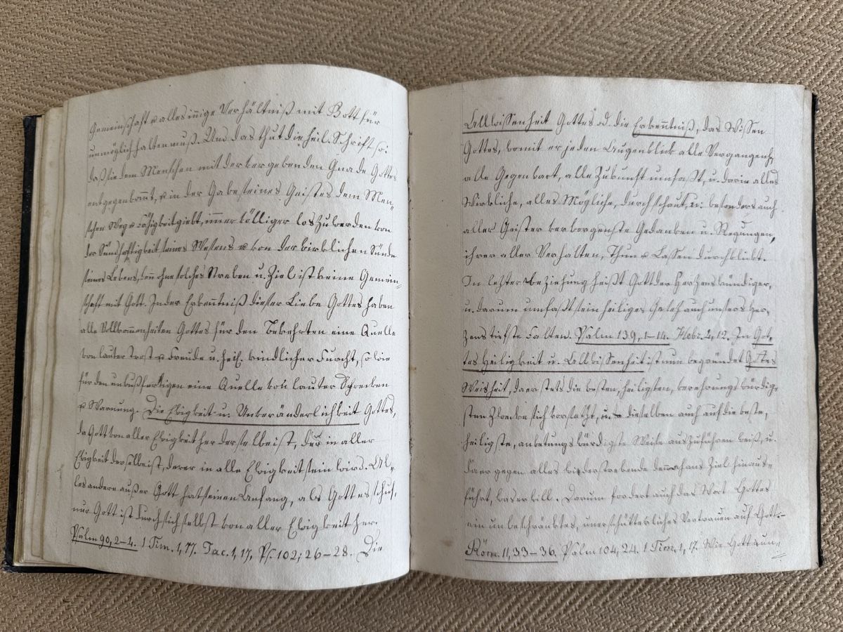 Libri: Antike handgeschriebene Bibel / Religionsbuch – Usato da Konolfingen venduto da petzipetz 3