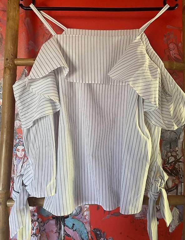 Camicette: Top Shop Offshoulder Bluse 36 Sommer chic – Usato da Malters venduto da Gisi80 1