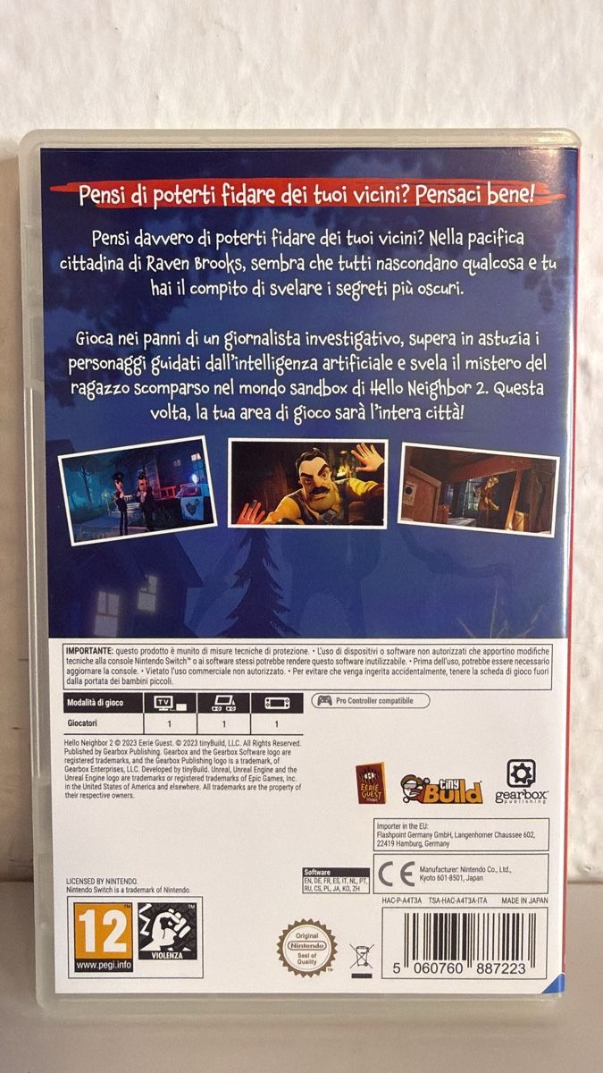 Nintendo Jeux: Hello Neighbor 2 - Nintendo Switch Game – D'occasion à Ehrendingen par bubulence 1