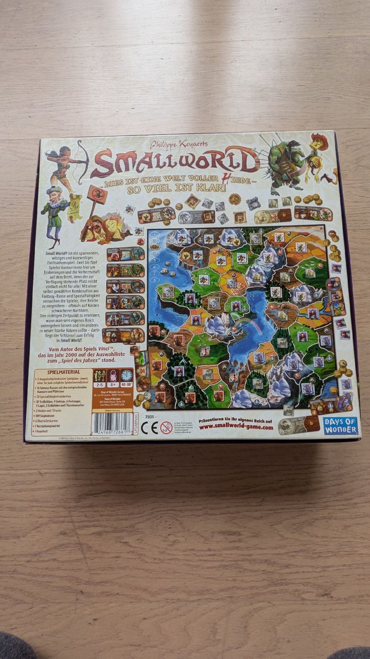 Spiele: Smallworld – Gebraucht aus Therwil von sep_x8pw 2