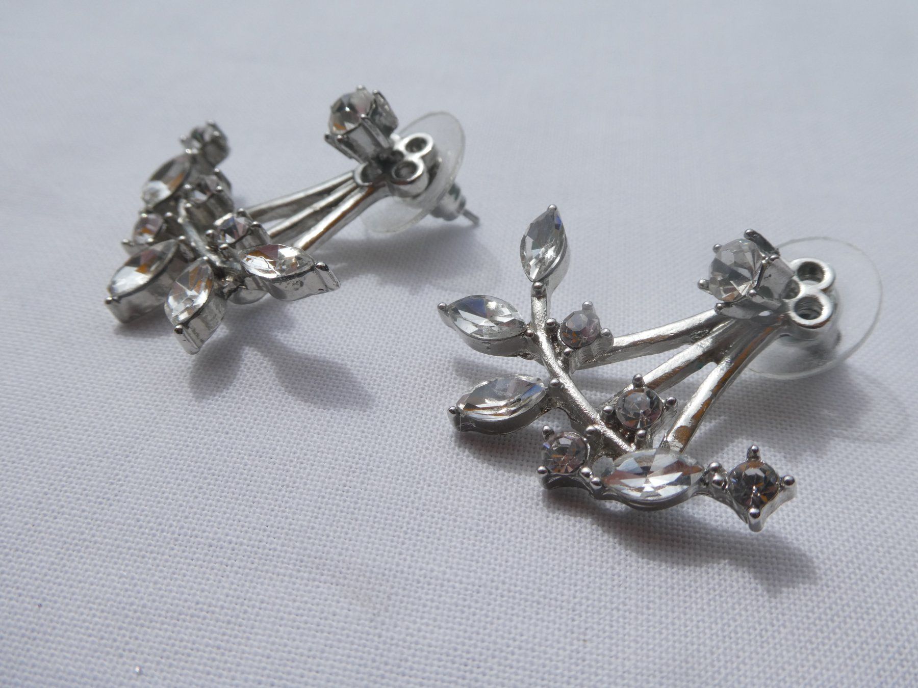 Orecchini pendenti & Orecchini a lobo: Ohrstecker mit Strasssteinen, Modeschmuck, neuwertig – Nuovo (secondo la descrizione) da Gattikon venduto da kaandooh 1
