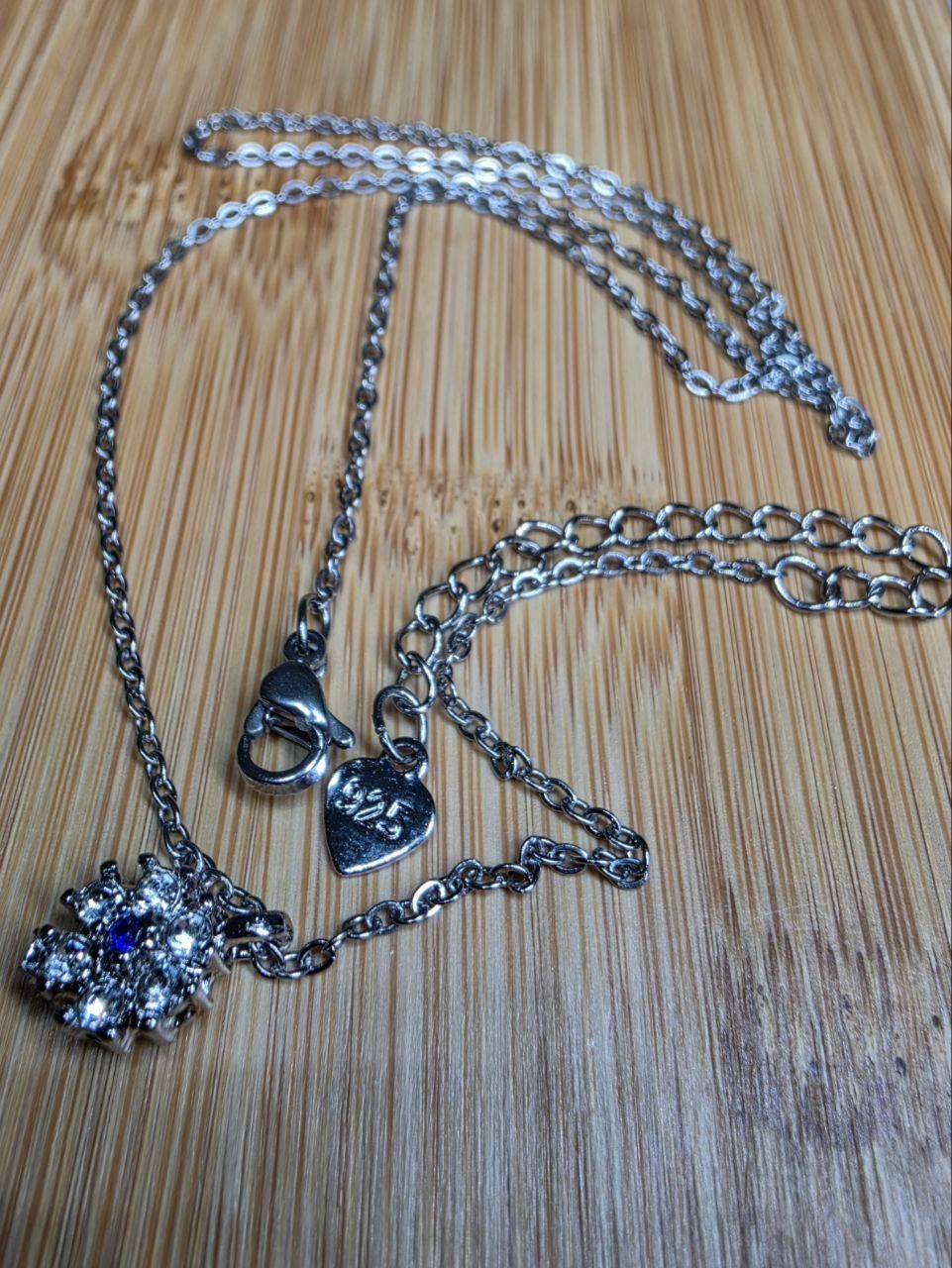 Catenine: Collier argent avec zircons – Nuovo e nell'imballaggio originale da Reconvilier venduto da MARCLAT 7