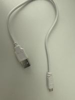 USB Ladekabel Micro-USB weiss 30-35cm
