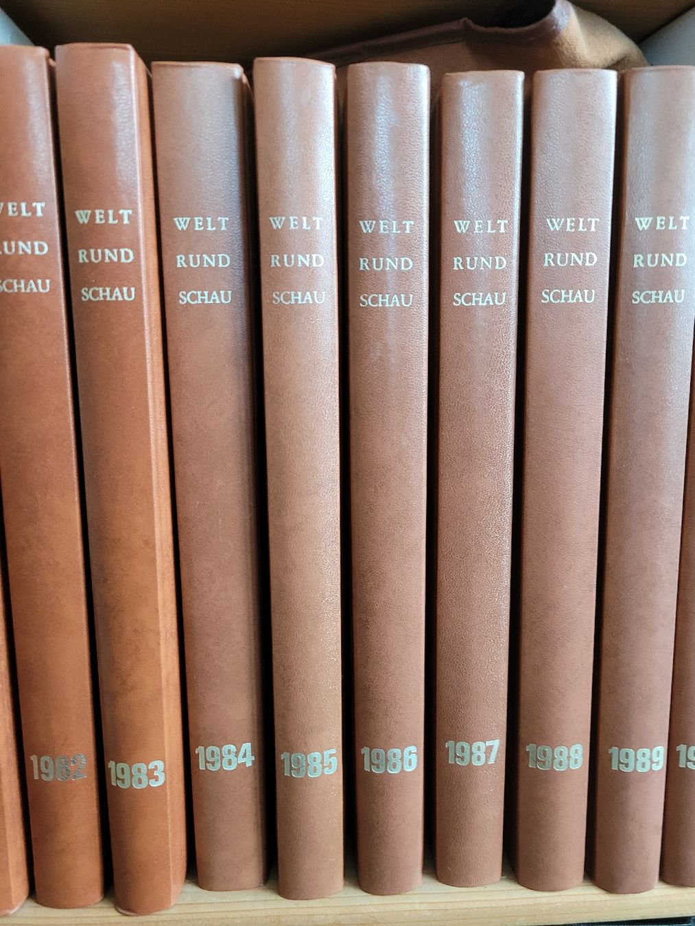 Livres: Weltrundschau – D'occasion à Kaisten par Tschigi87
