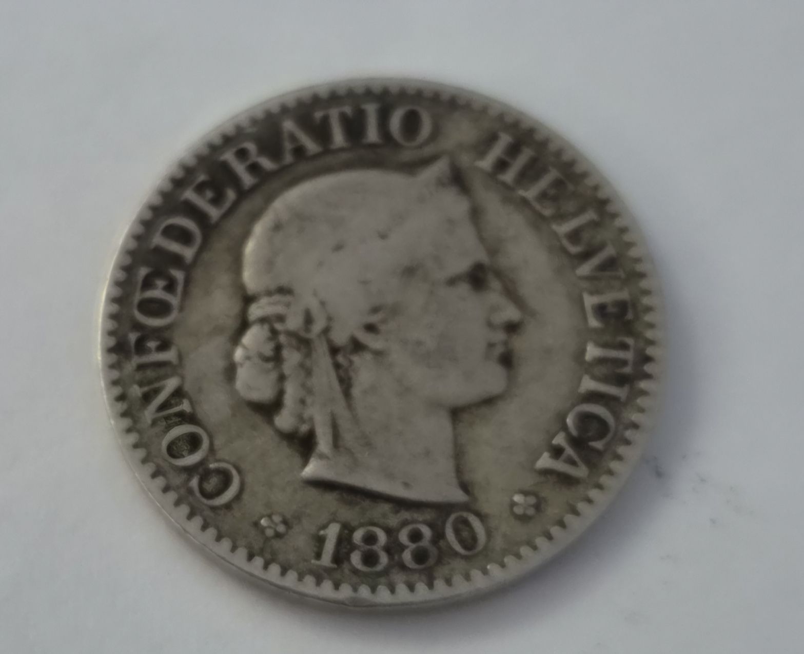 Toutes les monnaies: pièce de 10 centimes 1880 – D'occasion à Vallorbe par Capitaine001 1