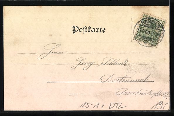 Cartoline postali: Barmen, Luftkurhaus mit Ballon-Aufstieg – Usato da Berlin venduto da bartko-reher 1