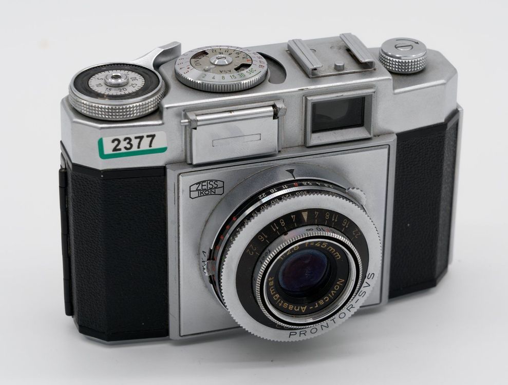 APPAREIL PHOTO ZEISS IKON PRONTOR SVS 1,3,5 45MM DANS SON ETUI