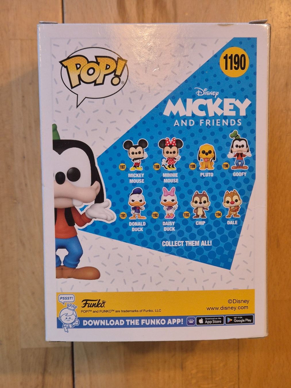 Funko Statuette: Funko Pop! Disney Goofy 1190 – Usato da Ettiswil venduto da beekeper13 1