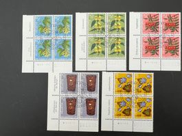 1975 PJ  Erstag gest.Viererblock mit Tab (K65)