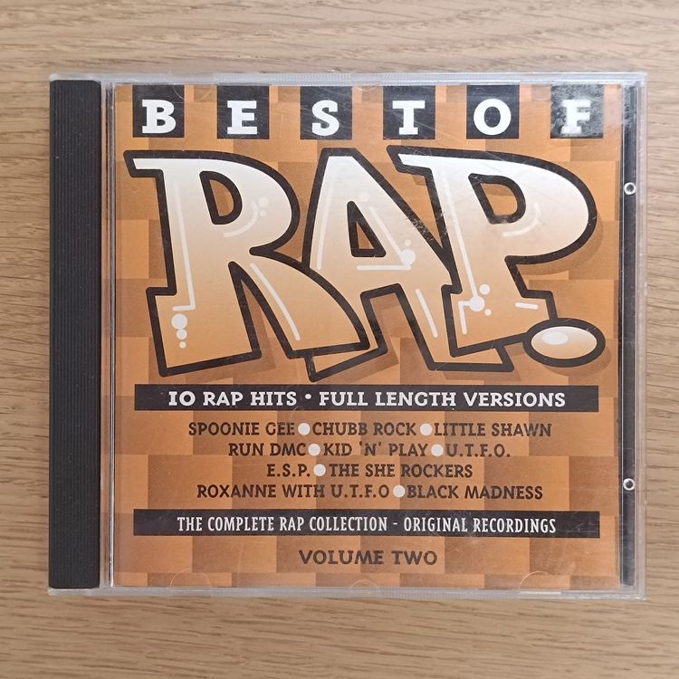 Best of Rap, Volume Two - Original Aufnahmen - Selten! F3 (Gebraucht ...