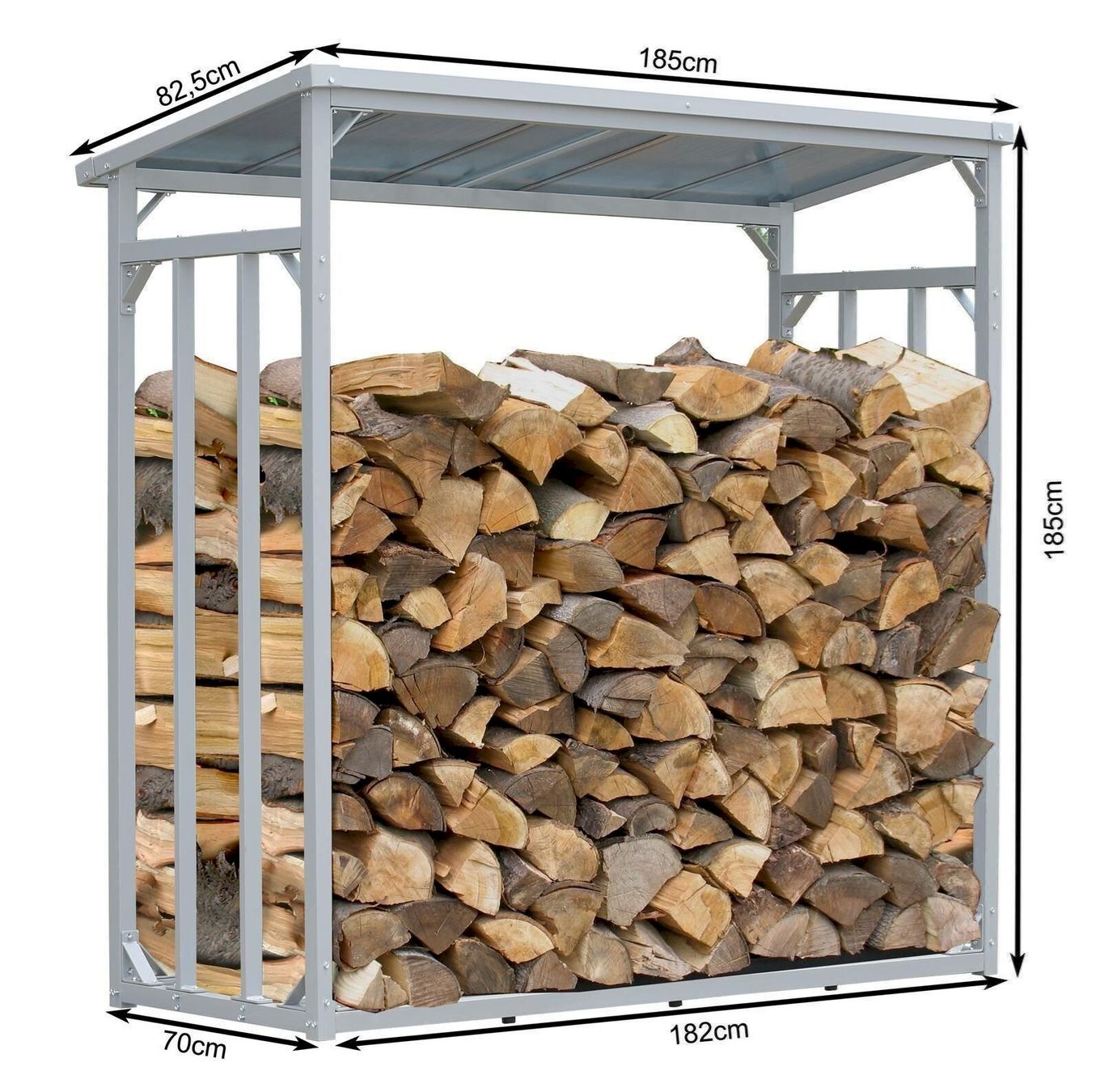 Étagères: Quick Star Kaminholzregal XXL – Neuf avec emballage d'origine à Bottighofen par zaap 2
