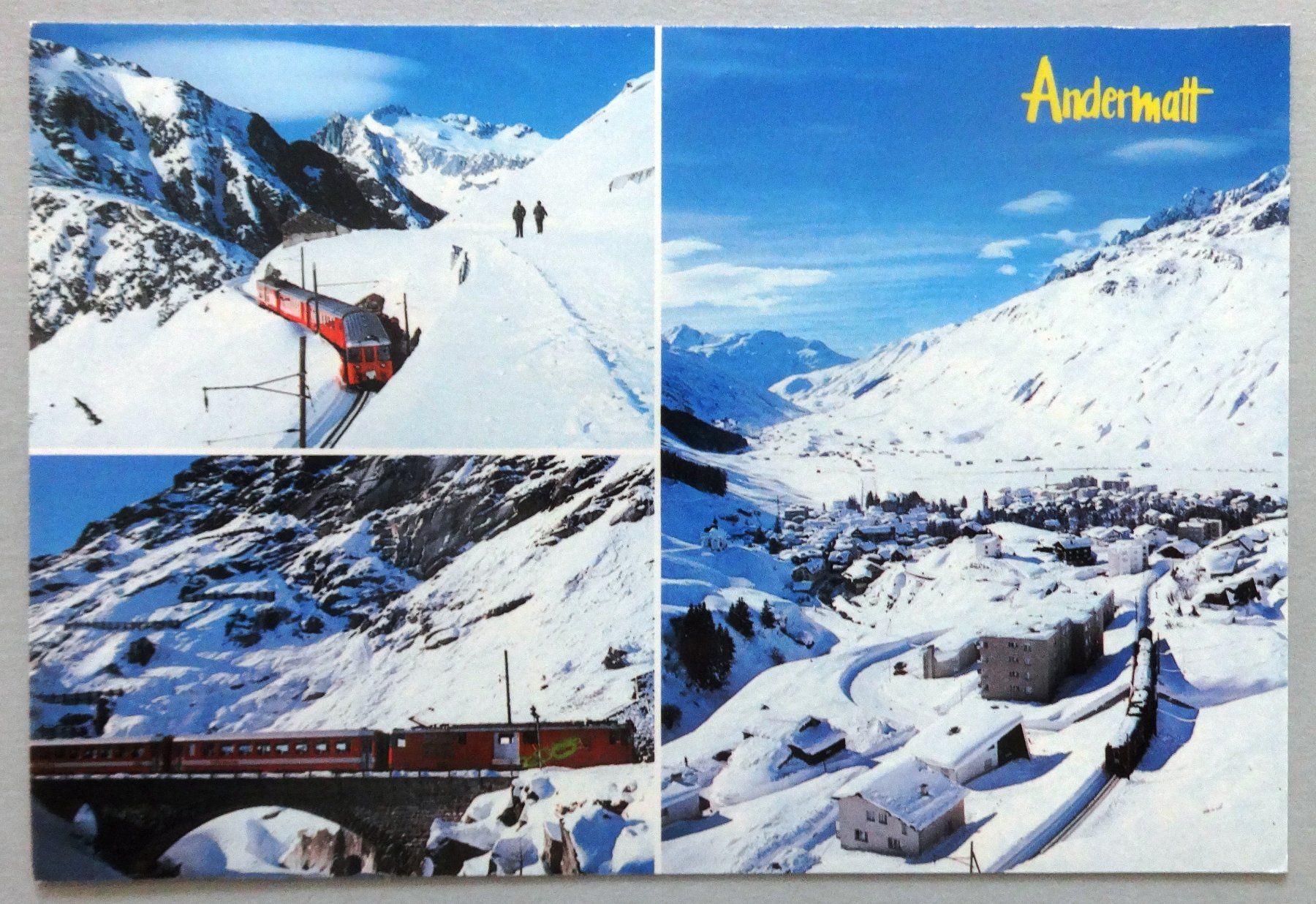 Cartes postales: Andermatt 1436 m – D'occasion à Fétigny par Billy2miny