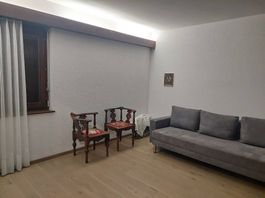 Divano letto in alcantara grigio 
