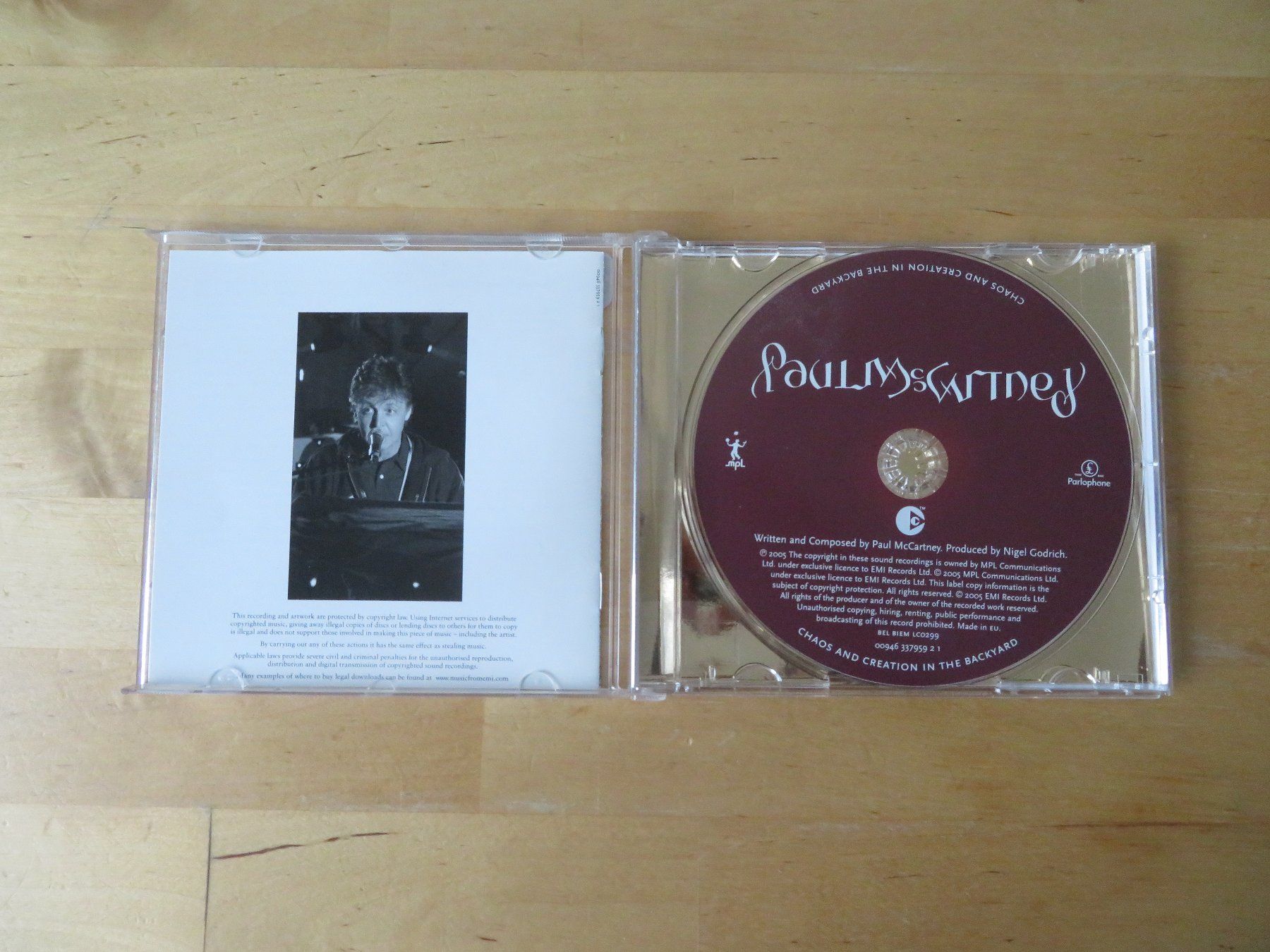 CDs: PAUL McCARTNEY "Chaos and Creation" – Gebraucht aus zürich von Goldimmund 1