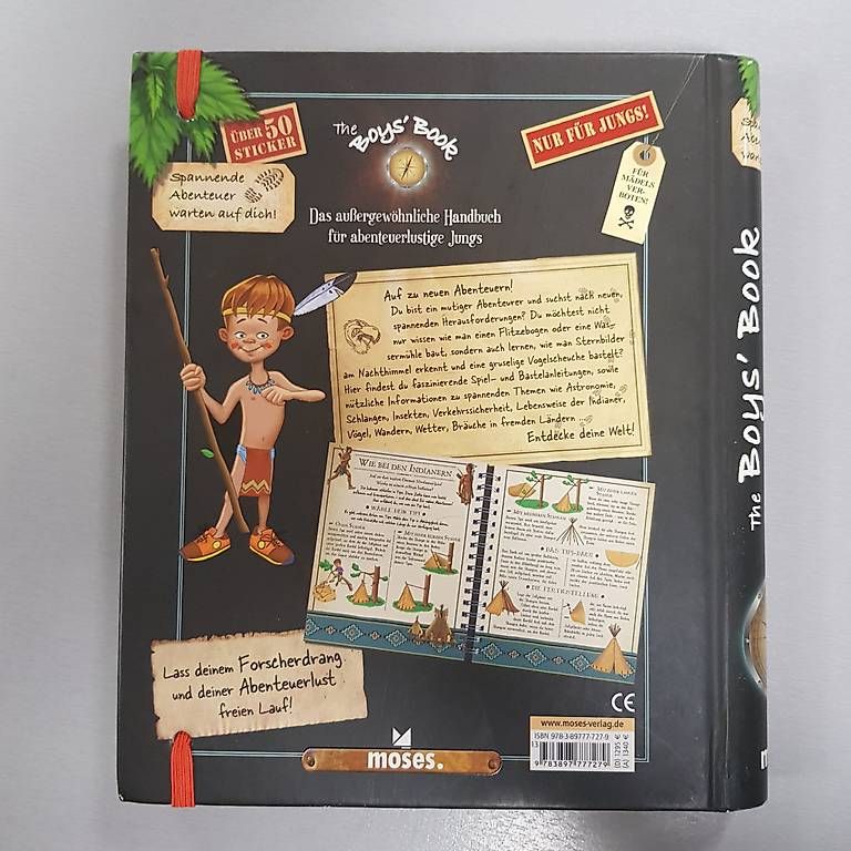 Libri: Buch für Buben - Boys Book – Usato da Brüttisellen venduto da mfran 1