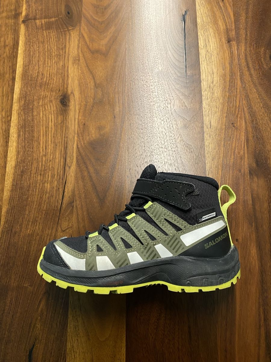 Salomon Scarpe per ragazzi: Kinder Wanderschuhe Salomon, Grösse 27, schwarz, – Usato da Baar venduto da tan_z8zm 4