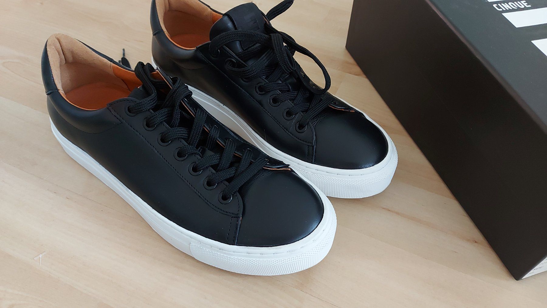 Scarpe da donna: Cinque Leder Sneaker – Usato da langenthal venduto da rundholz7 3