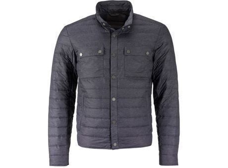 Giacche: Herren Leichte Daunen Jacke, Dunkelgrau – Nuovo e nell'imballaggio originale da Münchenbuchsee venduto da Monali