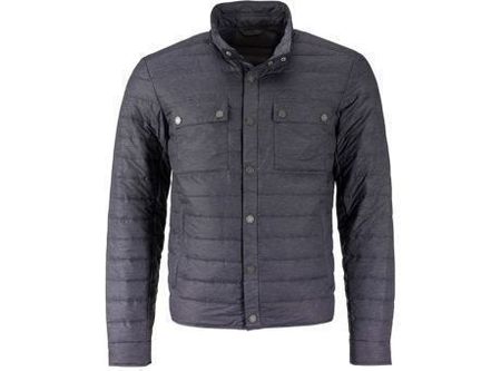 Herren Leichte Daunen Jacke, Dunkelgrau