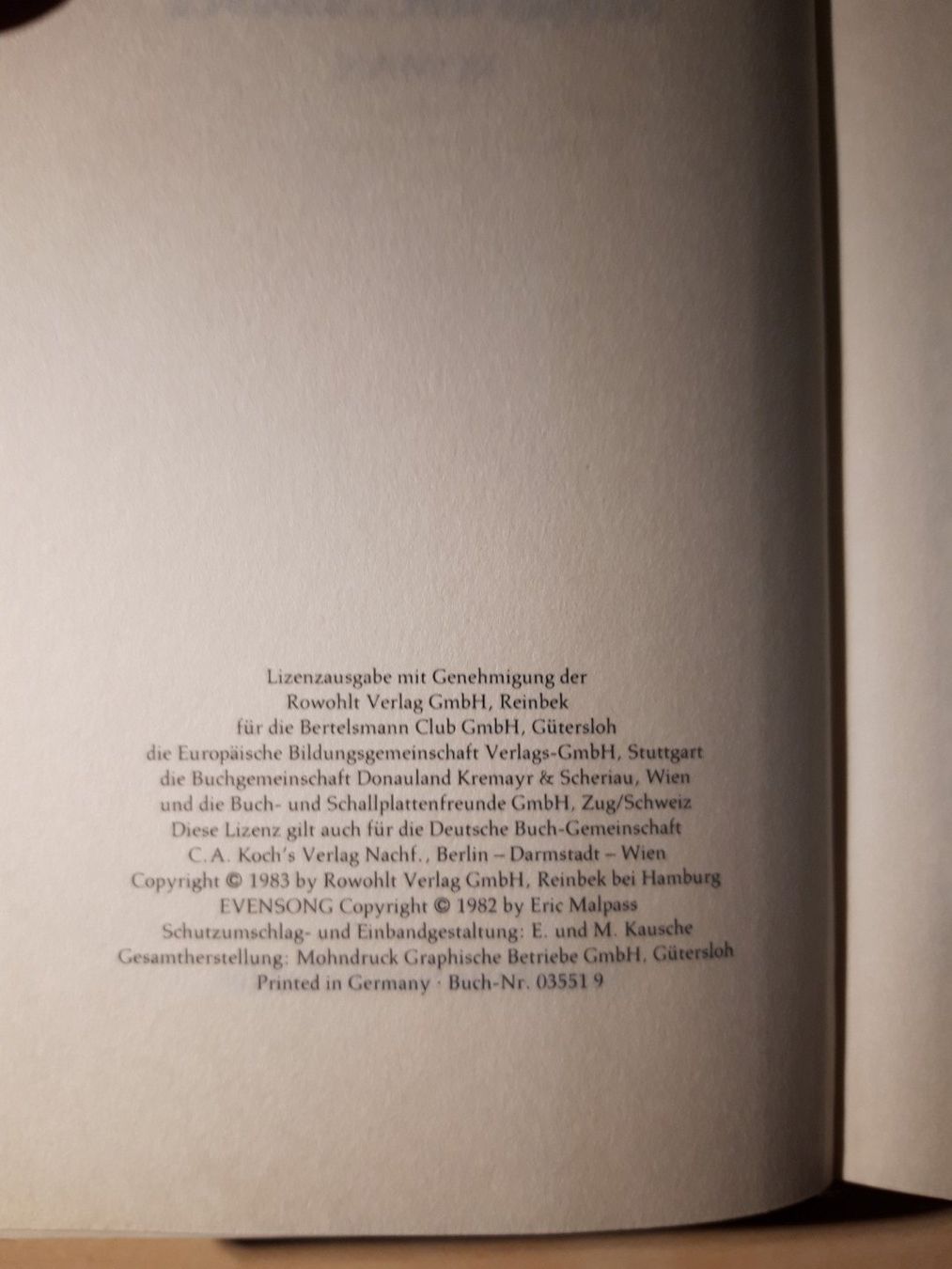Livres: Und doch singt die Amsel – D'occasion à Egliswil par Cracky81 3