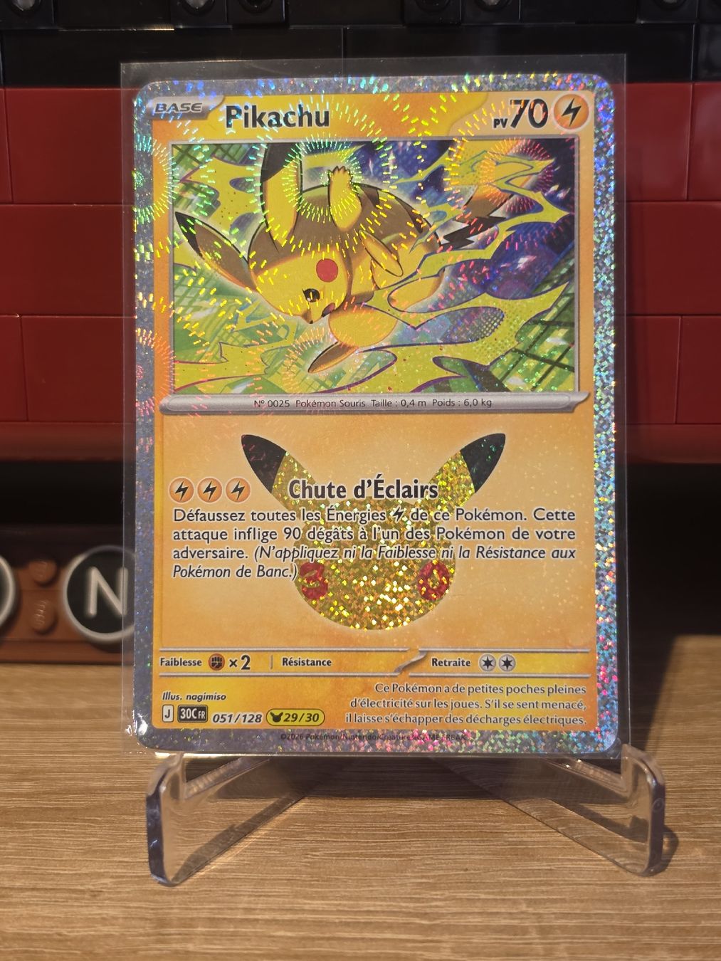 Pokémon Carte collezionabili: Pokémon Pikachu 30 ans 29/30 – Nuovo (secondo la descrizione) da Eysins venduto da TahisarangGamesTCG