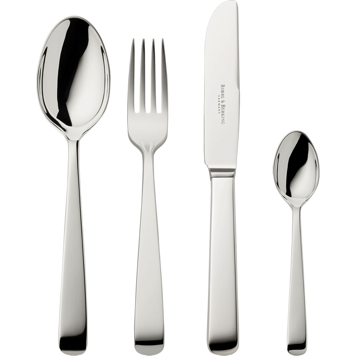 Robbe & Berking Bestecksets: Robbe & Berking Alta Menübesteck, 24-teilig – Neu und originalverpackt aus Rotkreuz von luxury-onlineshop