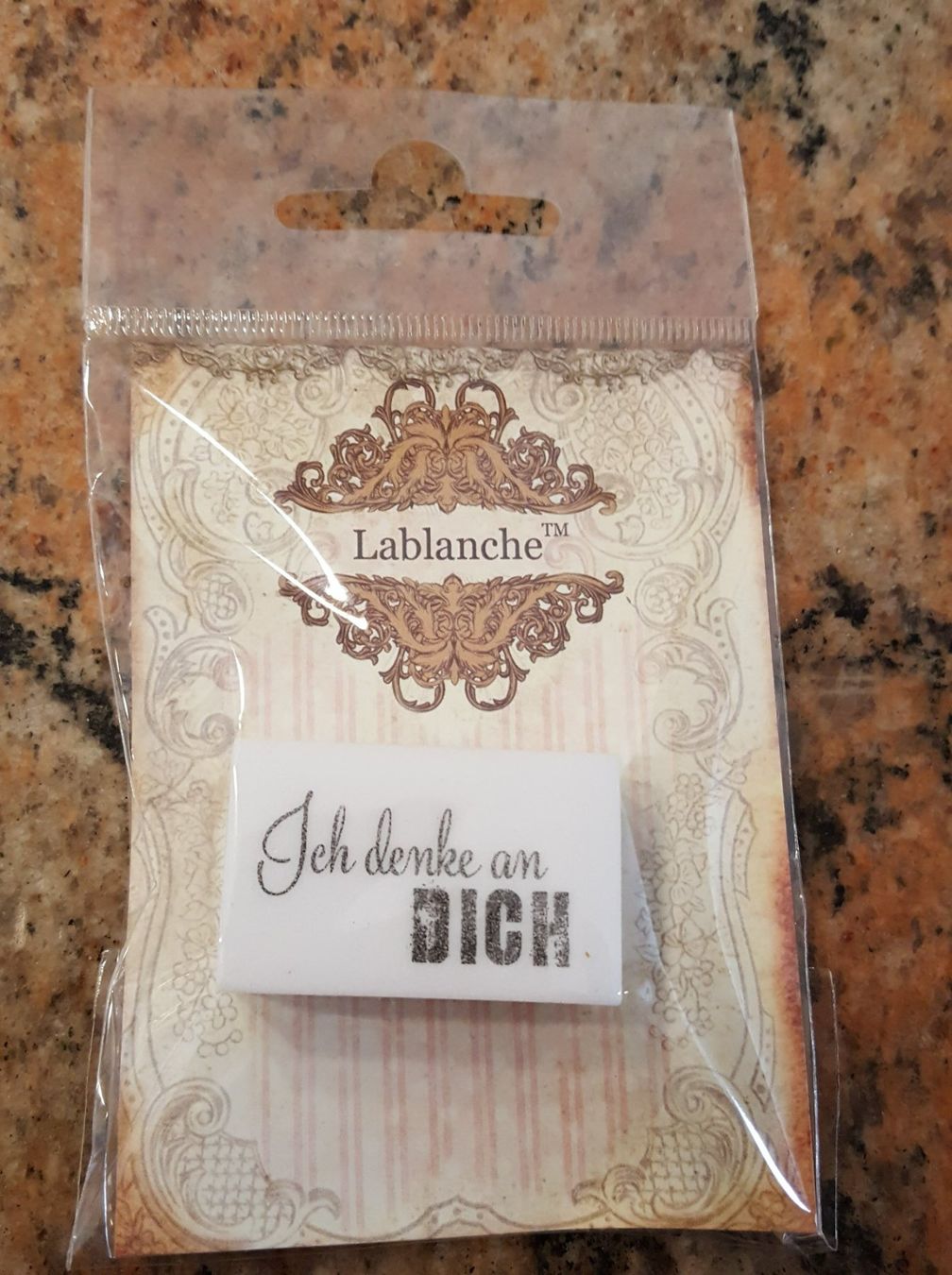 Timbri: Motivstempel Sprüche La Blanche – Nuovo e nell'imballaggio originale da Würenlingen venduto da Striga 3