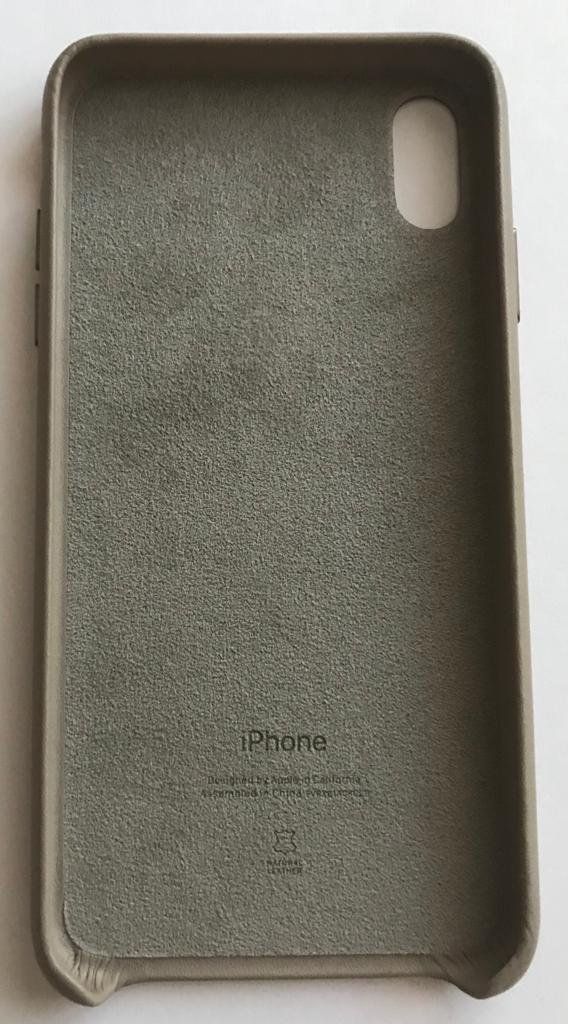 Apple Cover & Protezioni schermo: Apple - iPhone Xs Max Echtleder Hülle Taupe – Nuovo (secondo la descrizione) da Bassersdorf venduto da maga1g 2